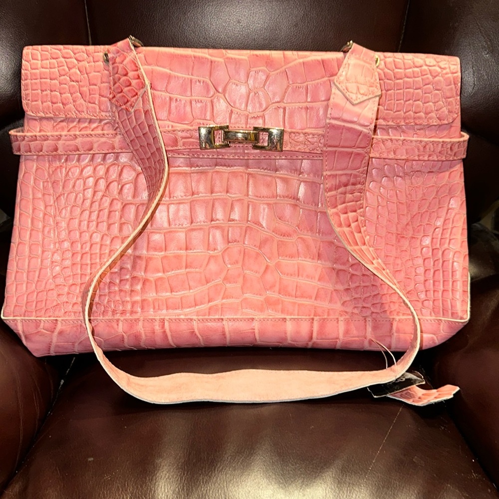 L. Credi Italian Leather Bag